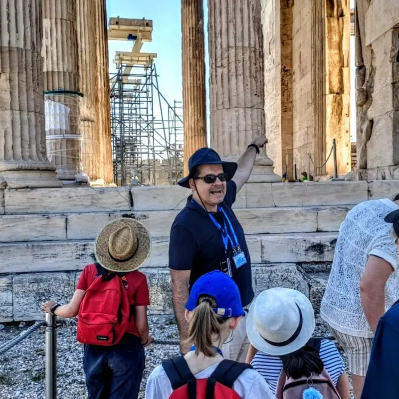 excursion Acropole – visite guidée en français – Athènes